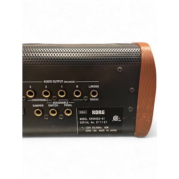 Used KORG KRONOS 2 61-KEY Keyboard Workstation