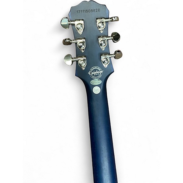 Used Epiphone Les Paul Traditional PRO II Blue Burst Solid Body Electric Guitar