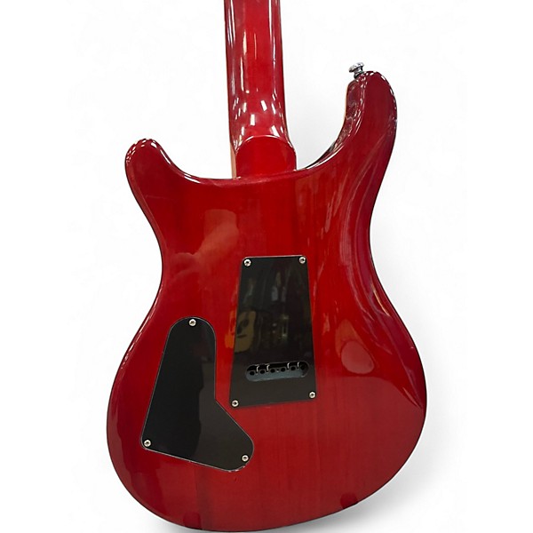 Used PRS SE Custom 24 Cherry Sunburst Solid Body Electric Guitar