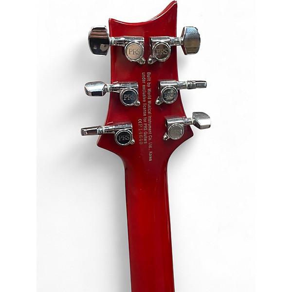 Used PRS SE Custom 24 Cherry Sunburst Solid Body Electric Guitar