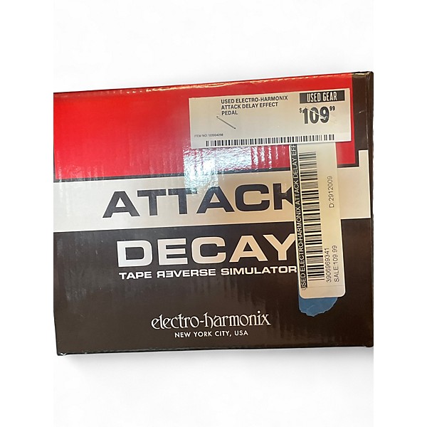 Used Electro-Harmonix Attack Delay Effect Pedal