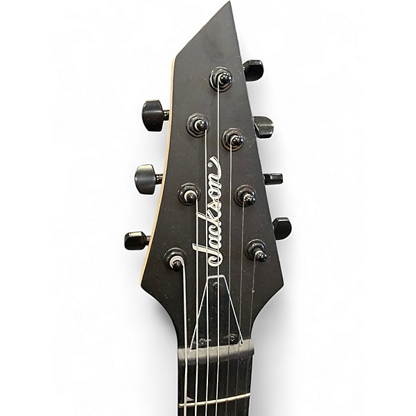Used Jackson JS22-7 RR HT Black Solid Body Electric Guitar