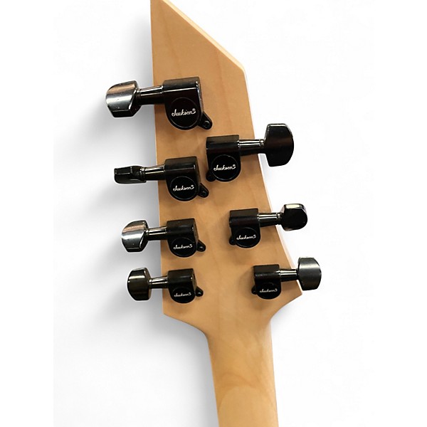 Used Jackson JS22-7 RR HT Black Solid Body Electric Guitar