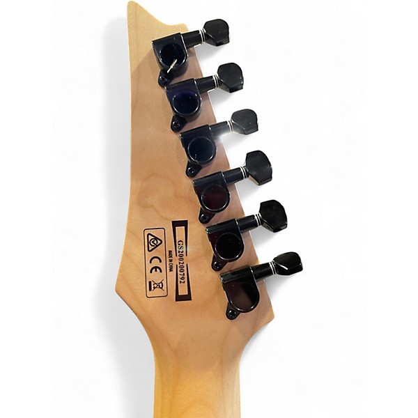 Used 2022 Ibanez GIO RG330 WHITE AND RED Solid Body Electric Guitar