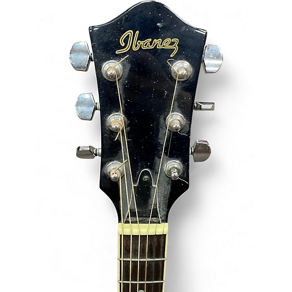 Used Ibanez JX70 Black Acoustic Electric Guitar