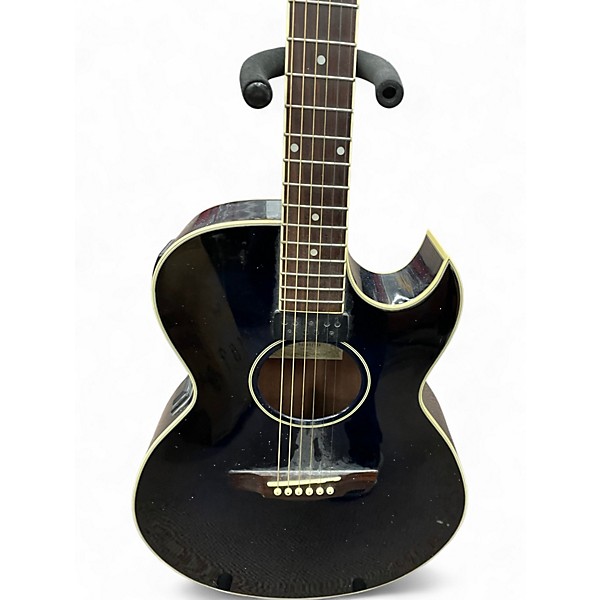 Used Ibanez JX70 Black Acoustic Electric Guitar