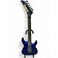 Used Kramer Striker 211 Reverse Headstock Blue Solid Body Electric Guitar thumbnail
