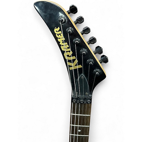 Used Kramer Striker 211 Reverse Headstock Blue Solid Body Electric Guitar