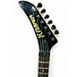 Used Kramer Striker 211 Reverse Headstock Blue Solid Body Electric Guitar