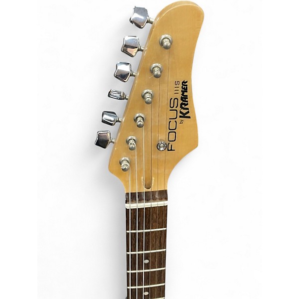 Used Kramer FOCUS 111S Black Solid Body Electric Guitar