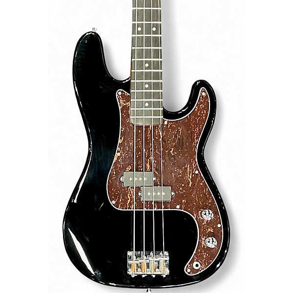 Used Jay Turser Vintage Series 410C Black Electric Bass Guitar