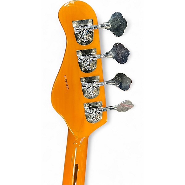 Used Jay Turser Vintage Series 410C Black Electric Bass Guitar