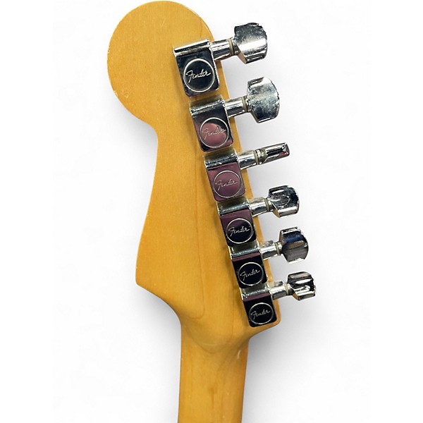 Vintage 1980s Fender Contemporary Stratocaster Black Solid Body Electric Guitar