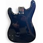 Vintage 1980s Fender Contemporary Stratocaster Black Solid Body Electric Guitar