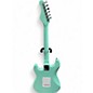 Used HardLuck Kings Bombshell Teal Solid Body Electric Guitar