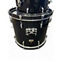 Used Pearl 6 Piece Export Black Drum Kit
