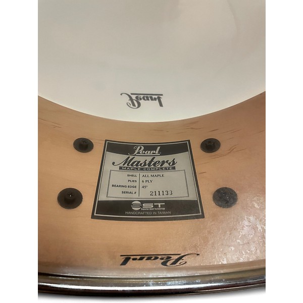 Used Pearl 14in MASTERS MAPLE MARINE PEARL Drum