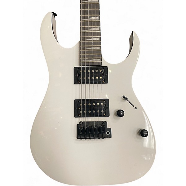 Used Ibanez GRGR120EX White Solid Body Electric Guitar