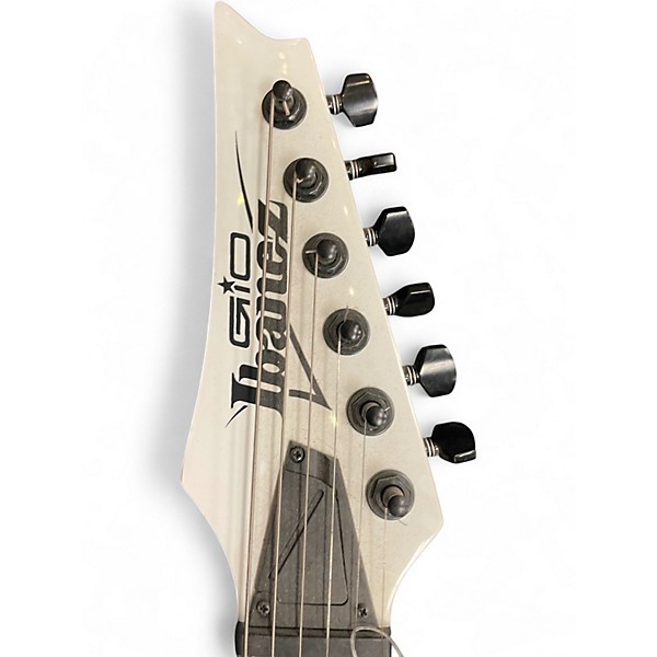 Used Ibanez GRGR120EX White Solid Body Electric Guitar