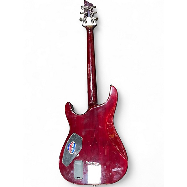Used Schecter Guitar Research Hellraiser C1 Red Solid Body Electric Guitar