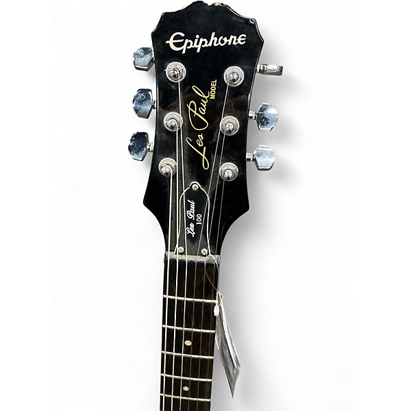 Used Epiphone Les Paul 100 Bolt On 2 Color Sunburst Solid Body Electric Guitar
