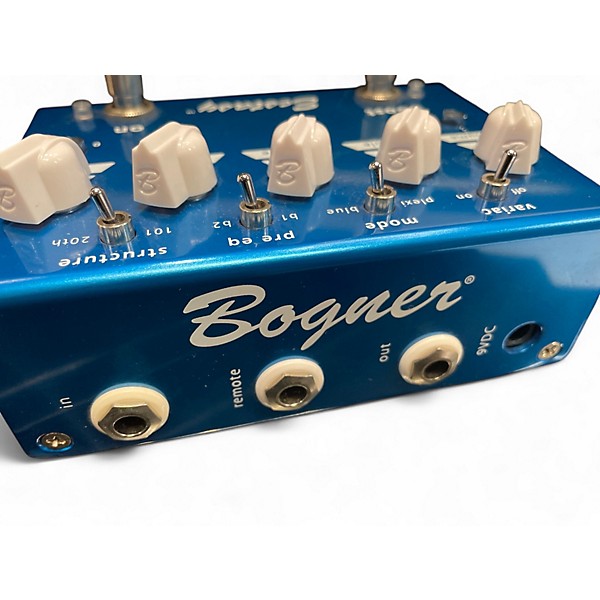 Used Bogner Ecstasy Blue Overdrive Effect Pedal