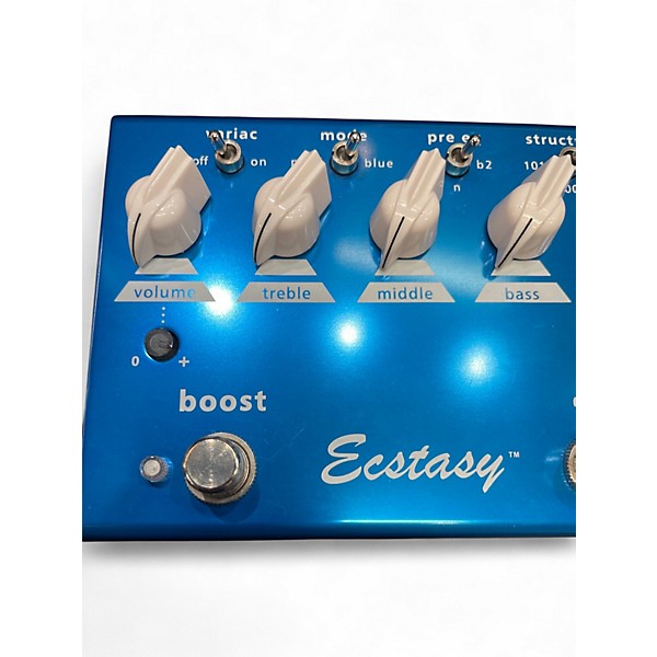 Used Bogner Ecstasy Blue Overdrive Effect Pedal