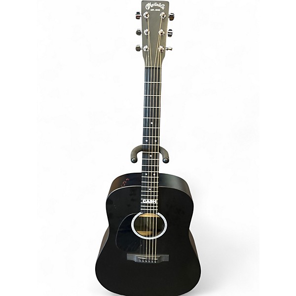 Used Martin DX JOHNNY CASH SIGNATURE Black Acoustic Guitar