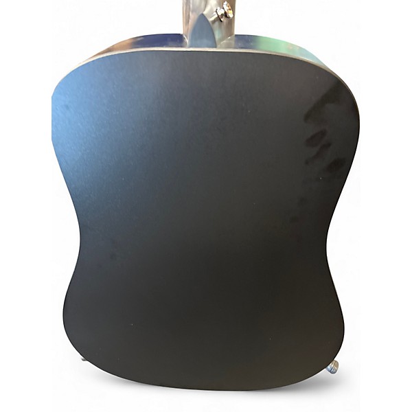 Used Martin DX JOHNNY CASH SIGNATURE Black Acoustic Guitar