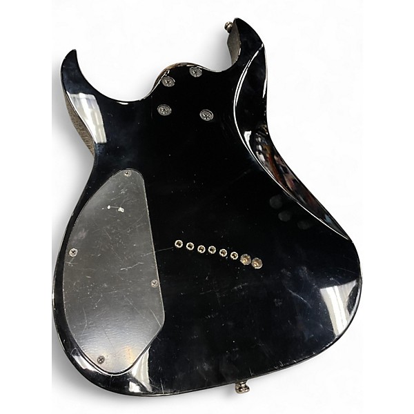 Used Ibanez RGMS8 Black Electric Bass Guitar