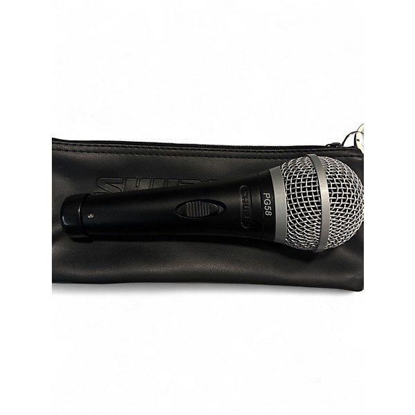 Used Shure PG58LC Dynamic Microphone