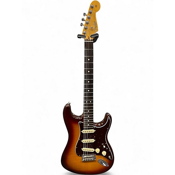 Used Fender 70th Anniversary Stratocaster Tobacco Sunburst Solid Body Electric Guitar