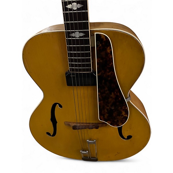 Vintage 1940s Epiphone TRIUMPH Natural Hollow Body Electric Guitar