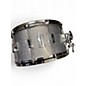 Used Milestone 14in Fiberglass /Maple Snare Silver Sparkle Drum thumbnail
