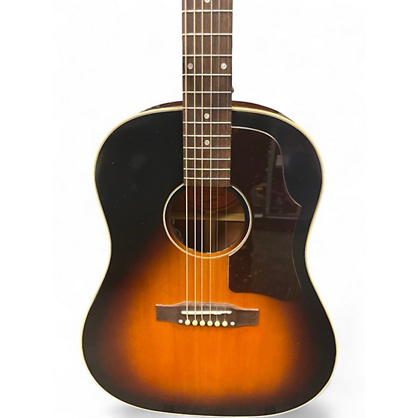 Used 2021 Epiphone J-45 Tobacco Sunburst Acoustic Guitar