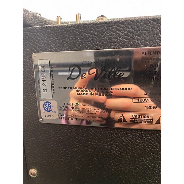 Used Fender Hot Rod Deville 60W 4x10 Tube Guitar Combo Amp