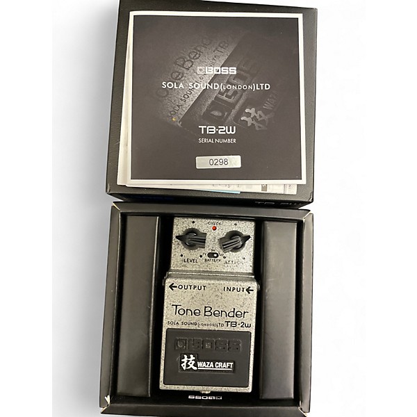 Used BOSS TB2W Tone Bender Waza Craft Effect Pedal