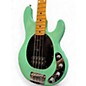 Used Ernie Ball Music Man Stingray 3 EQ H Mint Green Electric Bass Guitar thumbnail