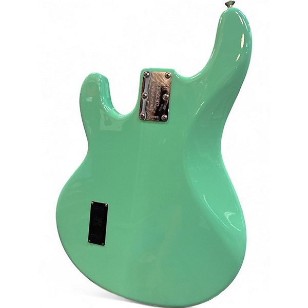 Used Ernie Ball Music Man Stingray 3 EQ H Mint Green Electric Bass Guitar