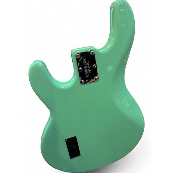 Used Ernie Ball Music Man Stingray 3 EQ H Mint Green Electric Bass Guitar