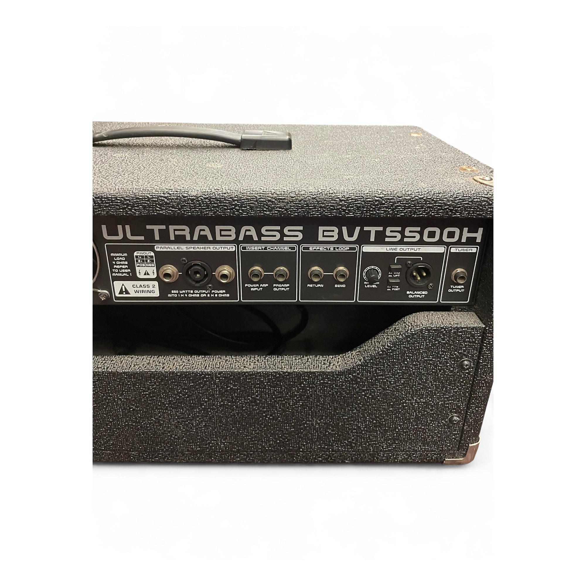 Used Behringer Ultrabass BVT5500H 550W Bass Amp Head | Guitar Center