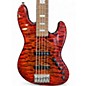 Used Spector Coda5 DLX Red Electric Bass Guitar