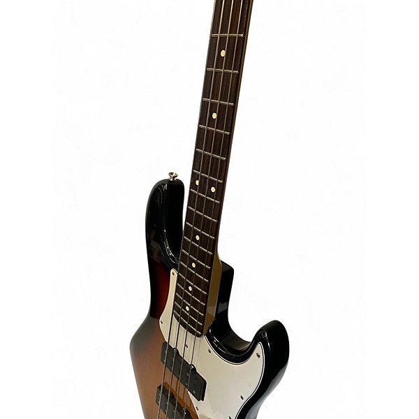 Used 2004 Fender Roscoe Beck IV 4 String Signature Jazz Bass 3 Color Sunburst Electric Bass Guitar