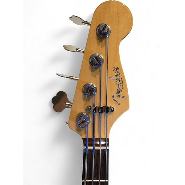 Used 2004 Fender Roscoe Beck IV 4 String Signature Jazz Bass 3 Color Sunburst Electric Bass Guitar