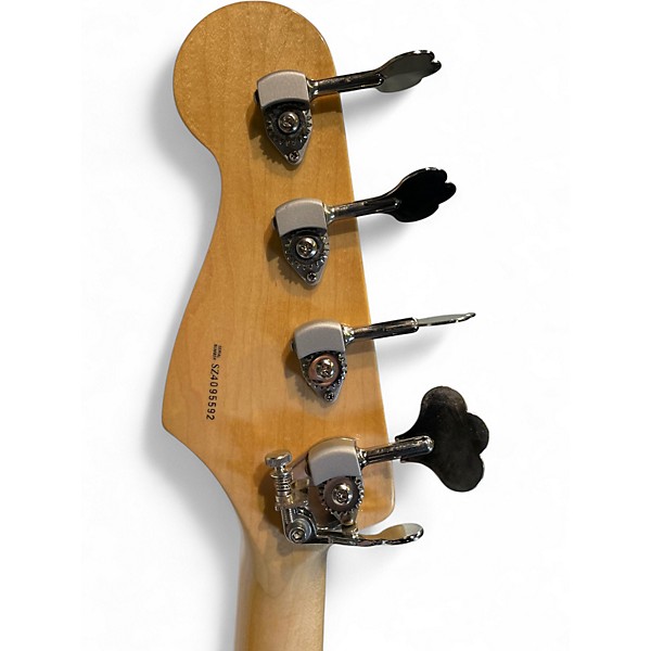 Used 2004 Fender Roscoe Beck IV 4 String Signature Jazz Bass 3 Color Sunburst Electric Bass Guitar