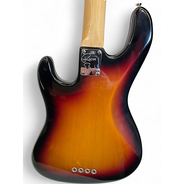 Used 2004 Fender Roscoe Beck IV 4 String Signature Jazz Bass 3 Color Sunburst Electric Bass Guitar