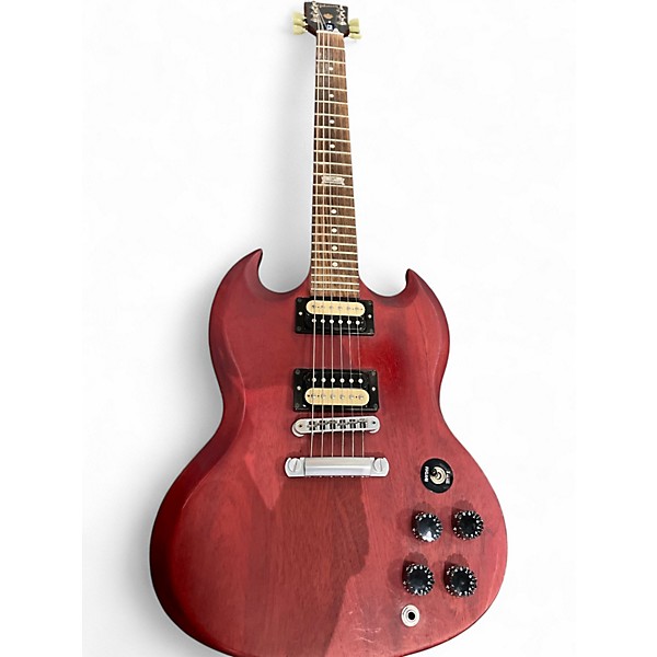 Used Gibson SGJ 120TH Anniversary Cherry Solid Body Electric Guitar