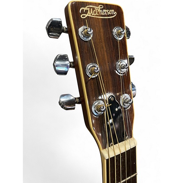 Used McPherson JL40M Natural Acoustic Electric Guitar