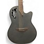 Used Ovation 1778TX-5 Elite Black Acoustic Electric Guitar