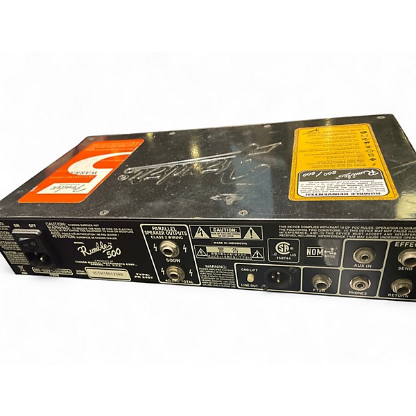 Used Fender Rumble 500 Bass Amp Head Bass Amp Head